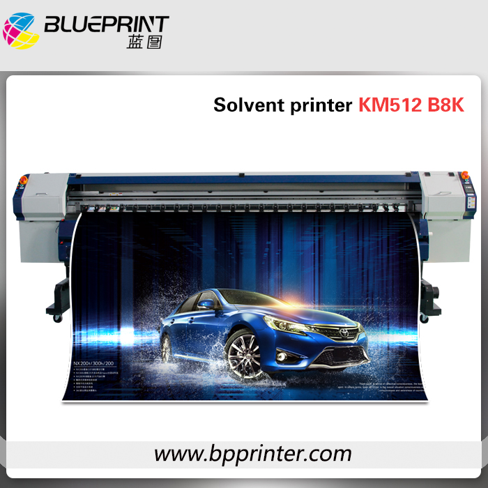 3.2m solvent printer price with konica 1024 print head