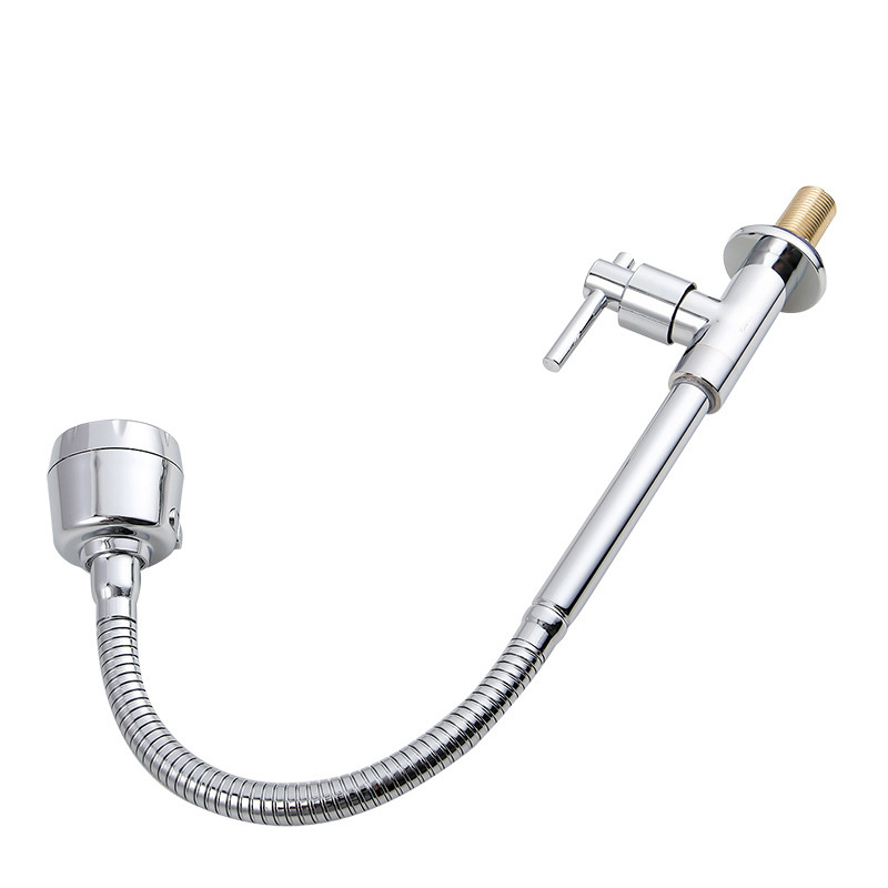 Hot and cold Zinc alloy flexible kitchen faucet rotatable basin washing sink mixing faucet