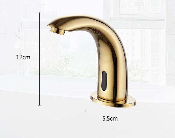 China Factory Automatic Electronic Faucet Infrared Sensor Washbasin Faucet Bathroom Faucet