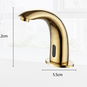 China Factory Automatic Electronic Faucet Infrared Sensor Washbasin Faucet Bathroom Faucet