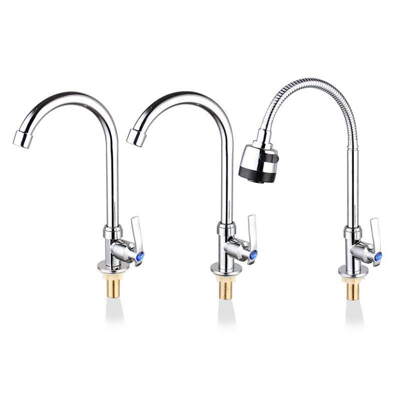 Modern Design zinc alloy household rotatable vertical faucet Pull Out Sink Kitchen Faucet