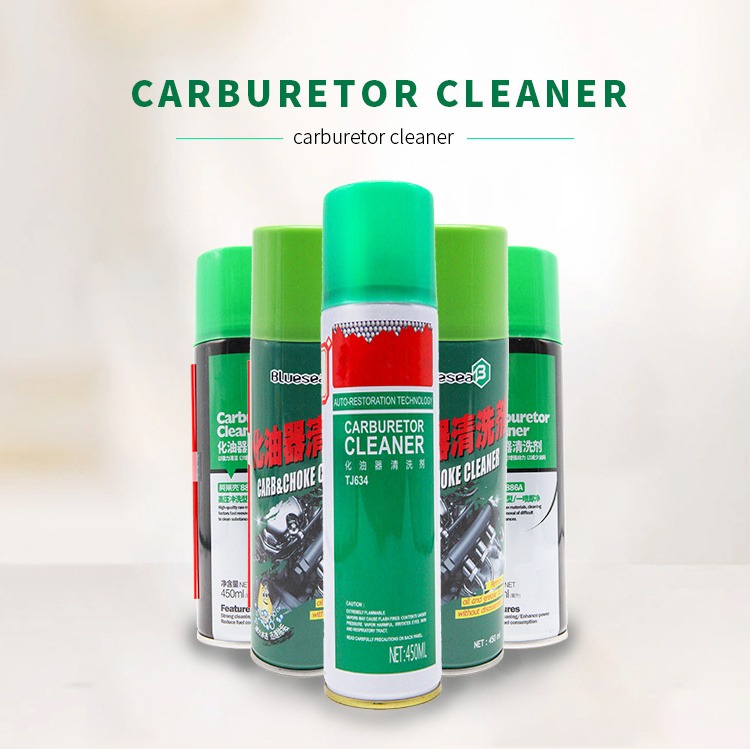 Hot selling car care cleans carb choke cleaner carburetor spray for car throttle engine