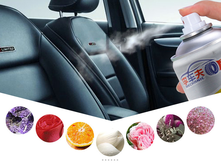 Whole sale professional Car interior cleaner polish shine wax car dashboard polish spray