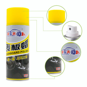 Whole sale professional Car interior cleaner polish shine wax car dashboard polish spray