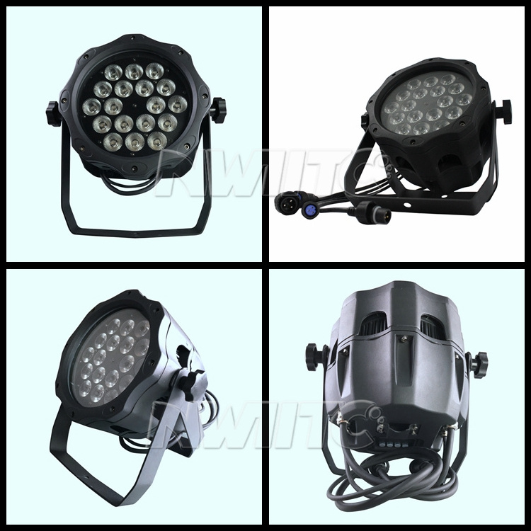 P-5 Outdoor waterproof wash rgbwa uv 6in1 18x18w par can led par light stage lights