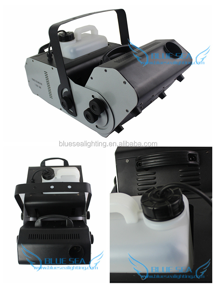 Security portable 1500w low price adjustable angle smoke fog machine