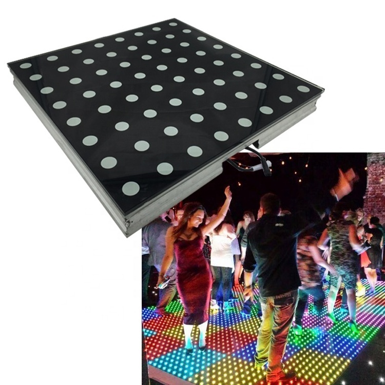 Disco wedding night club interactive led dance floor for rent