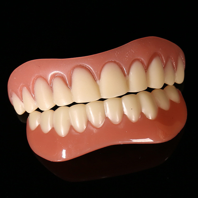 Blues RTS Stock perfect big smile on confidence instantly comfort fit flex teeth top bottom cosmetic veneer fits As Seen On TV