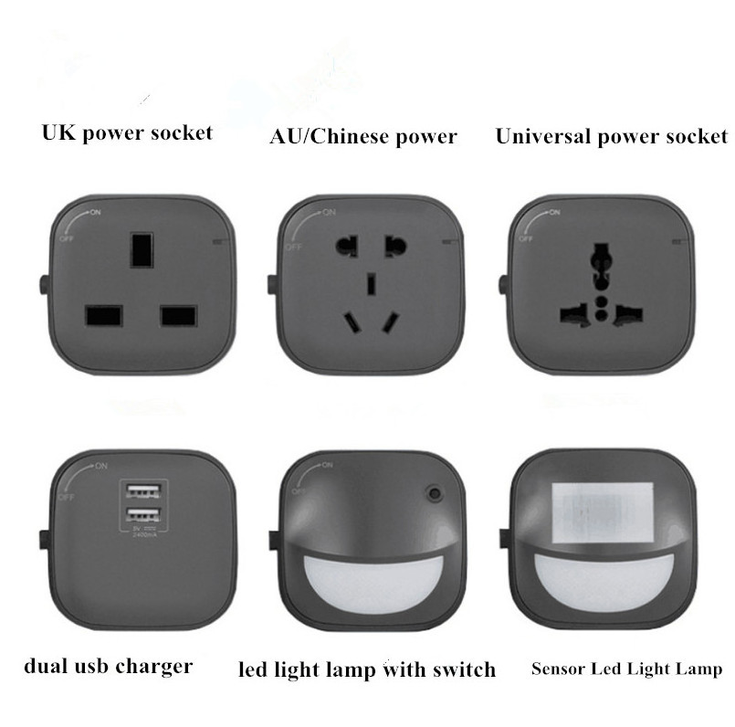 Home Office Desk Power Track System Electric Socket Outlet/Multi Removable Socket with overload protect lamp usb adapter