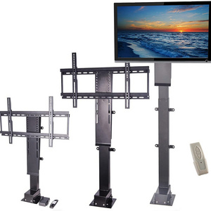 Adjustable Motorized TV Lift 32"-70" TV Mechanism 1000mm Auto Lifting Adjustable Hidden TV Lift for Home Cabinet Bed and office