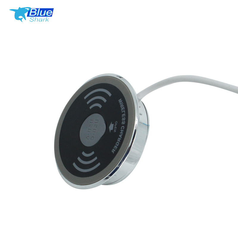 2023 Hot Desktop Wireless Fast Charger 15W Station Mobile Phone Qi mobile Wireless Charger for table