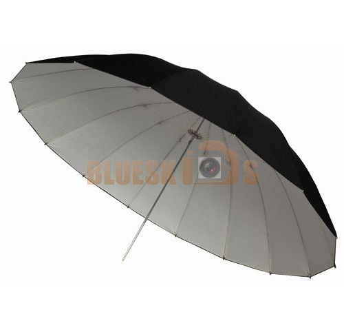 Photography 16pcs Fiberglass Rib Rubber White with Black Cover Parabolic Umbrella for Professional Photo STtudio