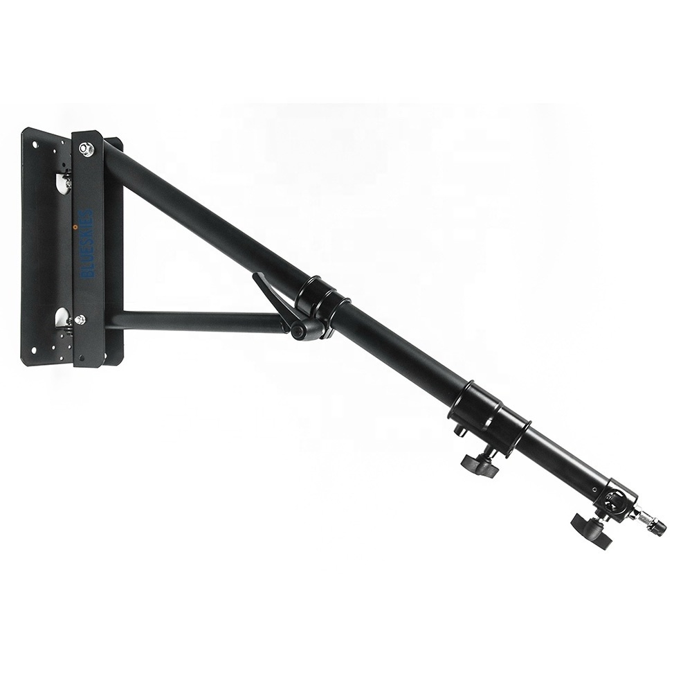 Wall Mount Boom Arm for Photography Studio Video Lights, Monolights, Umbrellas, Reflectors