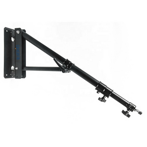 Wall Mount Boom Arm for Photography Studio Video Lights, Monolights, Umbrellas, Reflectors