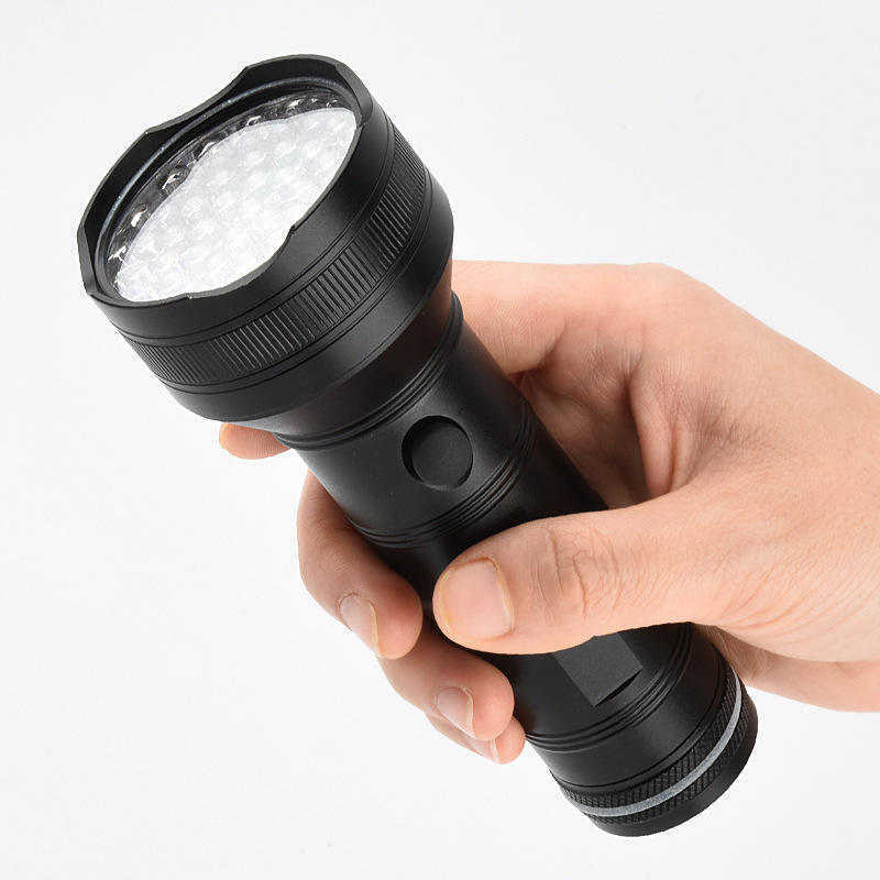 Professional 51 Bulbs Black Light Torch Aluminum LED UV torch flashlight 365nm Light Flashlights