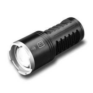 High Power multifunctional Aluminum Alloy Flashlight USB C Outdoor Torch LED 18000 Lumens Super Bright Emergency Flashlight