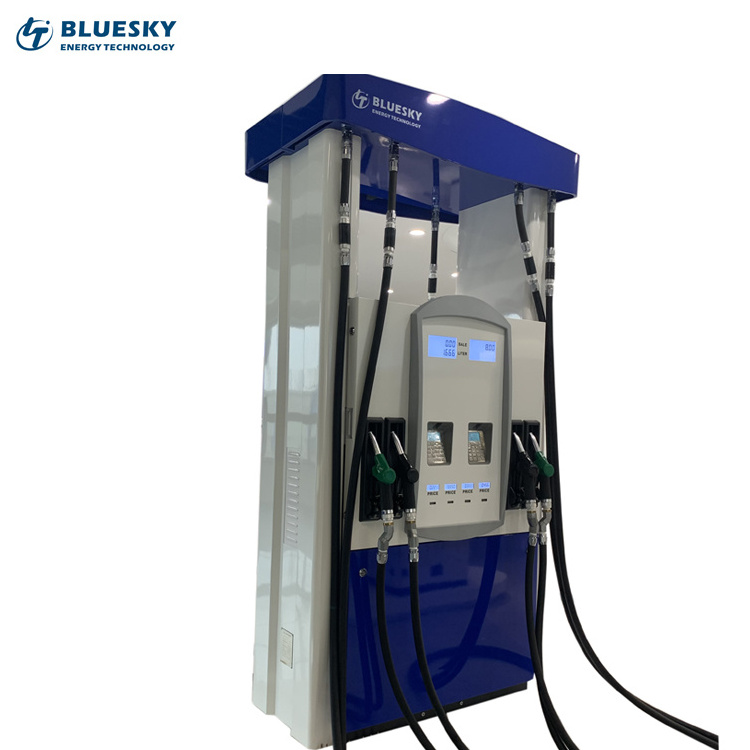 Guaranteed Quality Bluesky 8 Hoses Petrol Fuel Pump Dispenser for Sale