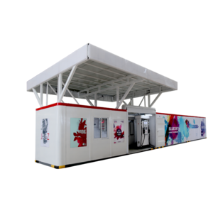 New arrival 40FT container fuel station mobile containerized fuel fuel dispenser for petrol station