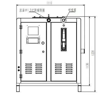 1 Hoses Portable Container Fuel Mobile Dispenser Mini Gas Station Micro Petrol Filling Station