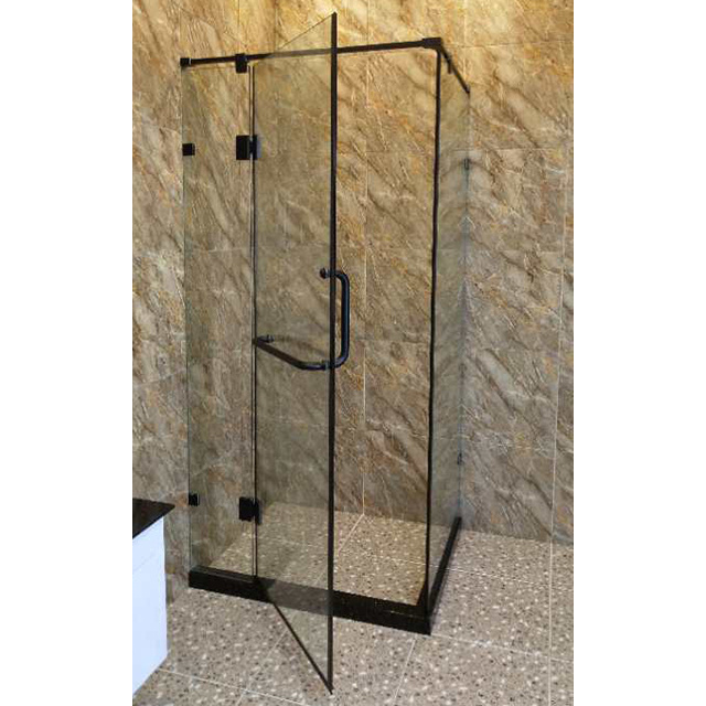 10mm Frameless Clear Tempered Glass Shower Screen Door With As/nzs 2208:1996 Certificate