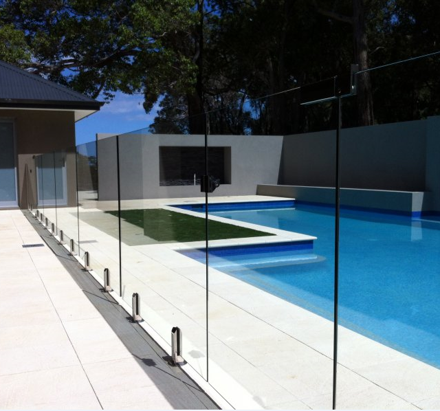 12mm tempered glass panels for swimming pool fence