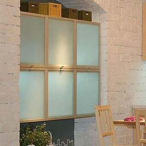 Wholesale Kitchen Cabinet Door Decorated Back Painted Glass Panels Painted Tempered Printing Glass