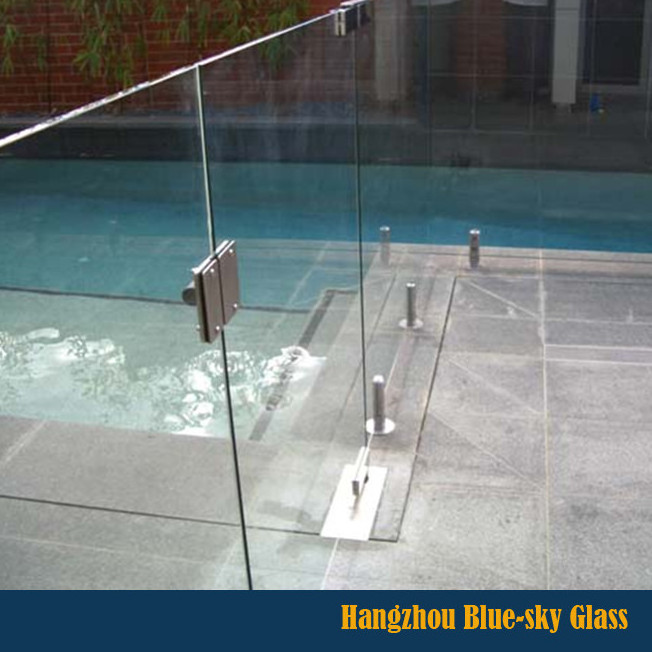 12mm tempered glass panels for swimming pool fence