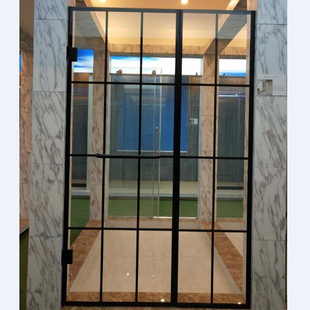 10mm Frameless Clear Tempered Glass Shower Screen Door With As/nzs 2208:1996 Certificate