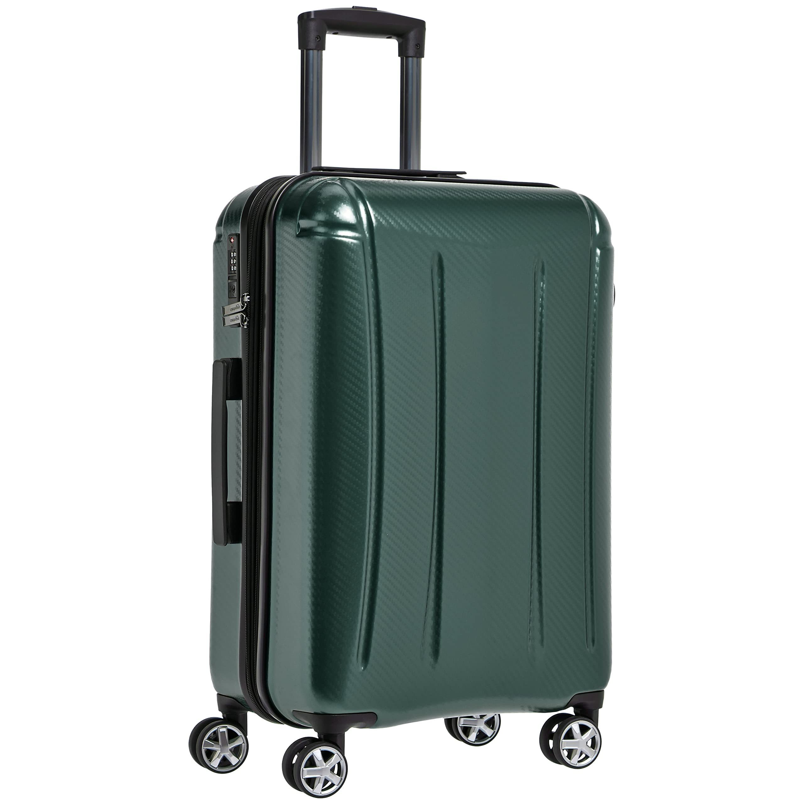 Oxford Expandable Spinner Luggage Durable Suitcase with TSA Lock 30 Inch Safety Travel Suitcase