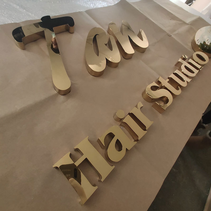 Beauty Shop Room Lash Studio Sign Wall Alphabet Letters For Decoration