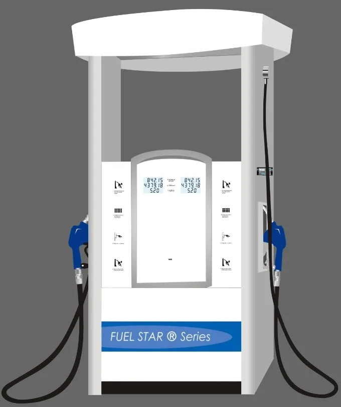 Gilbarco type fuel dispenser for diesel and gasoline petro dispenser