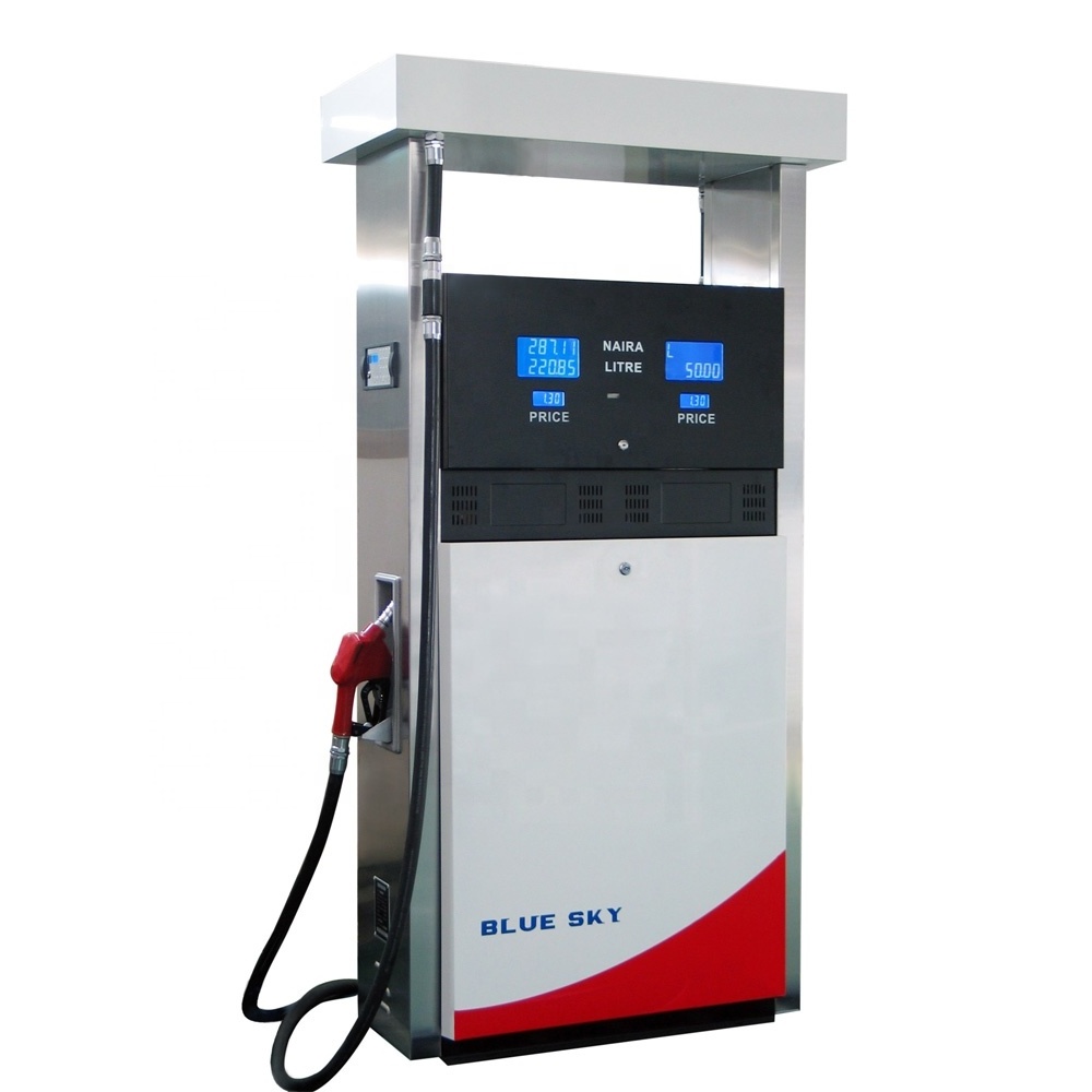 Bluesky Single Nozzle Service Station Equipment Petrol Pump Fuel Dispenser Sale Fuel Dispenser For Gas Station