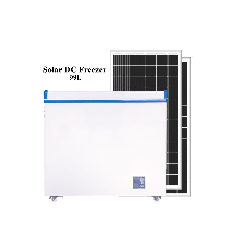 66L 99L 135L Solar Powered Portable Refrigerator Solar Deep Freezer Dc Compressor Solar Freezer