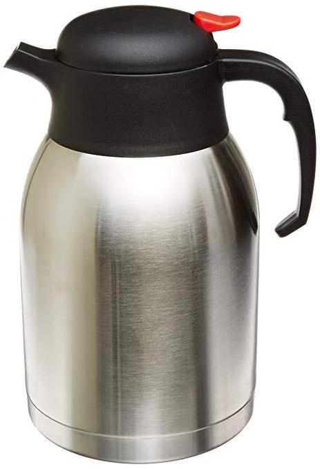 Stainless Steel Double Walled Vacuum Coffee Pot Insulated Jug Thermal tea Carafe