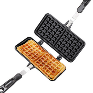 Good Price Die-cast Aluminum Pancake Waffle Dog Baker Machine Commercial Waffle Maker