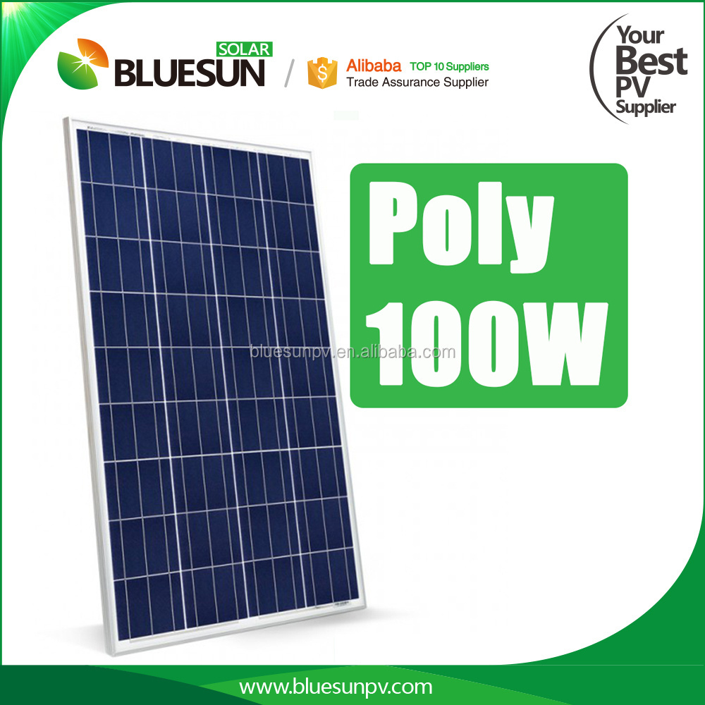 small panels 50w 100w 200w  poly 100w solar panels for small home system use