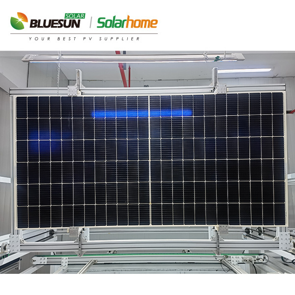 Bluesun EU stock solar panels 550w high efficiency PV panel jinko solar panel 540w 550w powerful cell price