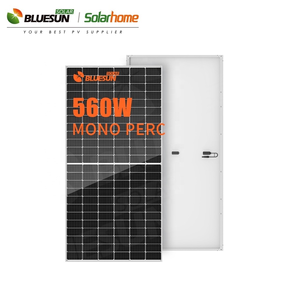 Bluesun Hybrid Solar System 5KW 10KW 15kw 20kw Complete Home Solar System Kit 10 kw Solar Power System with CE Certification