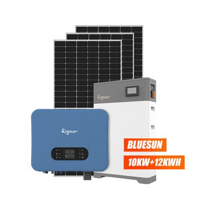 Complete solar energy system 10kw 20kw kit 20kw off grid solar power system with battery backup