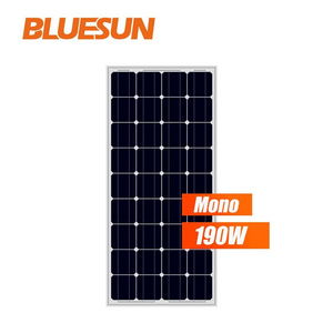 RV charging kit mono 160 watts solar panel 12v 170w 180W 190w solar panel In Stock