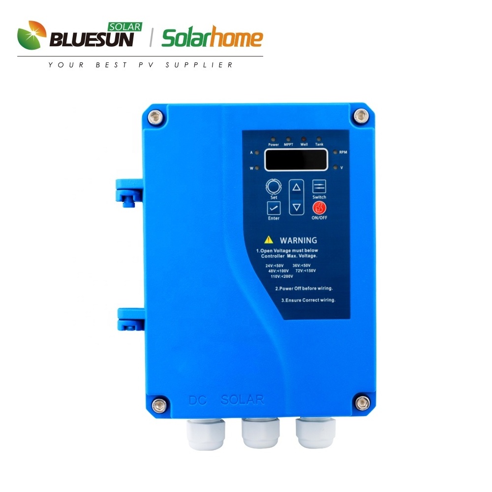 Bluesun Hot Sale 125M Solar Water Pump 110V 1500W DC Solar Water Pump System For Agriculture Irrigation