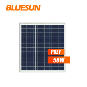 Bluesun High quality poly  solar panel 40w 50w 60w with good price