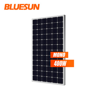 Bluesun Mono Poly Solar Panels 350 Watt 360w 370w 380w 400w Solar Cells Solar Panel For Solar Panel 100kw Project