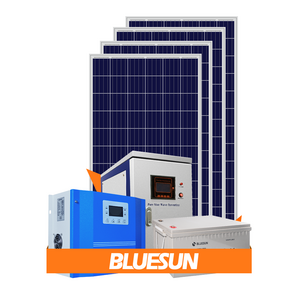 BLUESUN Solar Panel Kit 8KW 9KW 10KW 12KW 20KW solar panel generation system with split phase off grid inverter