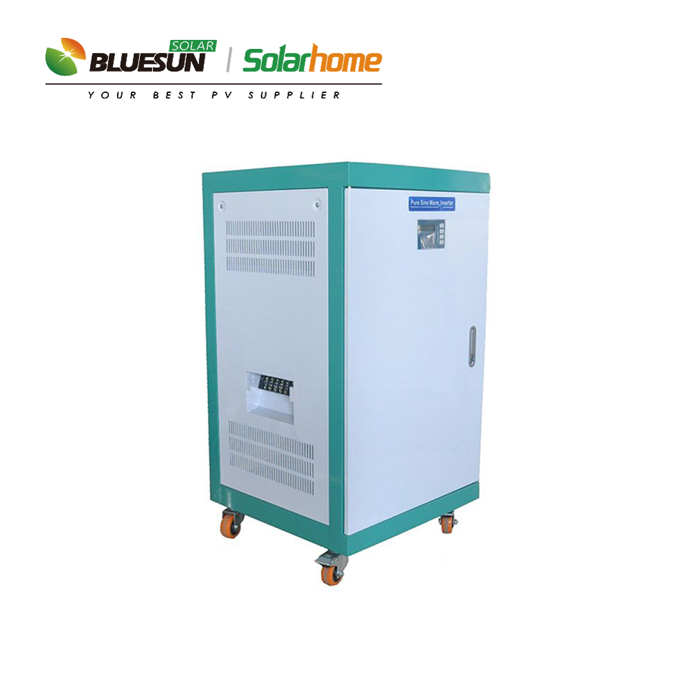 BLUESUN Solar Panel Kit 8KW 9KW 10KW 12KW 20KW solar panel generation system with split phase off grid inverter