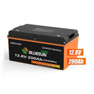 Bluesun Lithium Ion Batteries 12.8V  Lithium battery 12v 200Ah BSM12200 Lithium Battery Price For Solar System