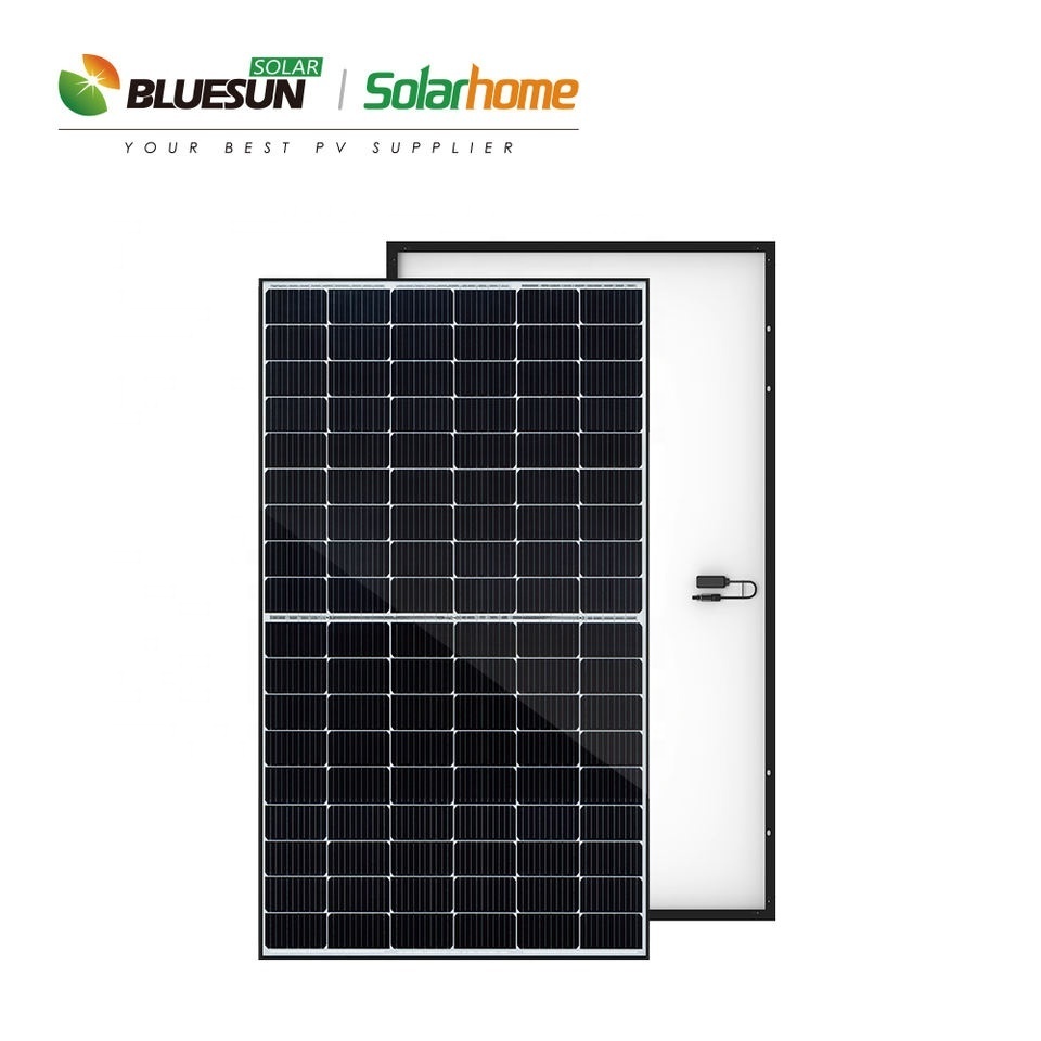 Bluesun On grid solar system 10kw 20kw 30kw Complete solar Kit with anti-back flow function solar inverter for home commercial