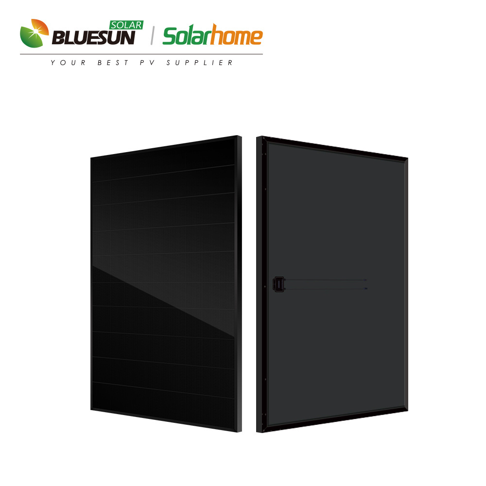 Full Black Solar Panel Rotterdam EU Warehouse 410W 415W 425W 440W 480W Shingled Mono Solar Panels 400 Watt Germany