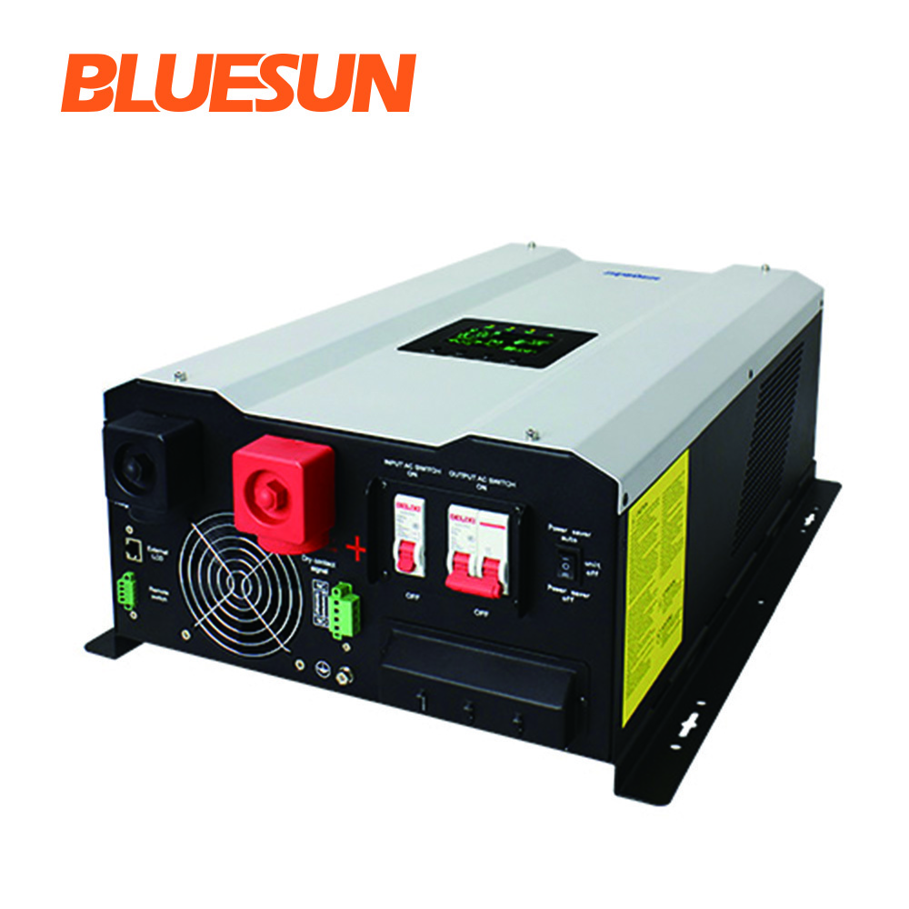 Bluesun Off grid mppt solar inverter 5000 watt 6000 watt 8000 watt 10000 watt power inverter pure since wave