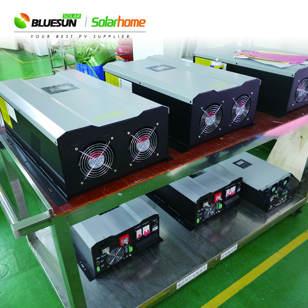 Bluesun Off grid mppt solar inverter 5000 watt 6000 watt 8000 watt 10000 watt power inverter pure since wave